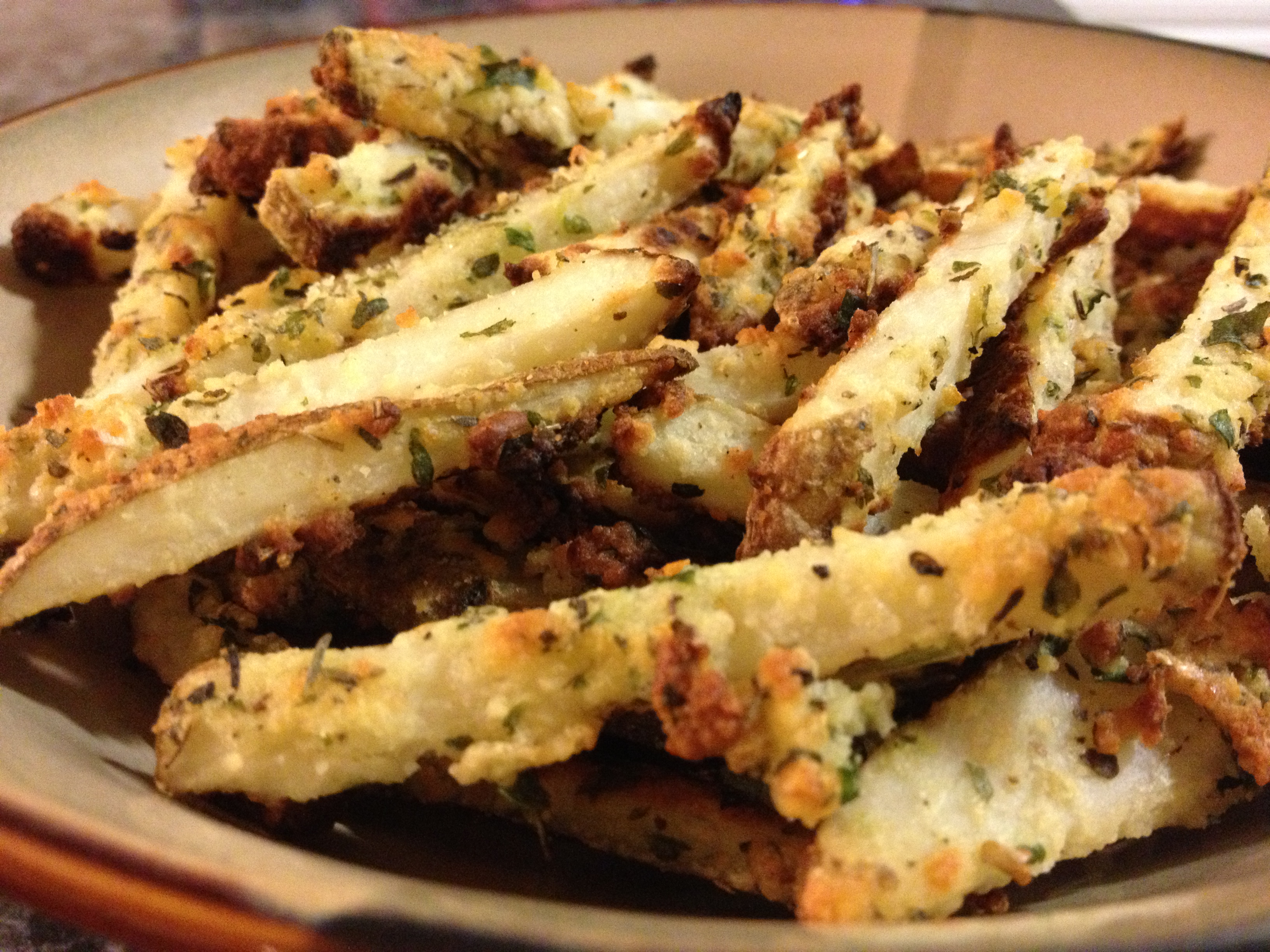 Oven Baked Parmesan Seasoned Fries BigOven 492234