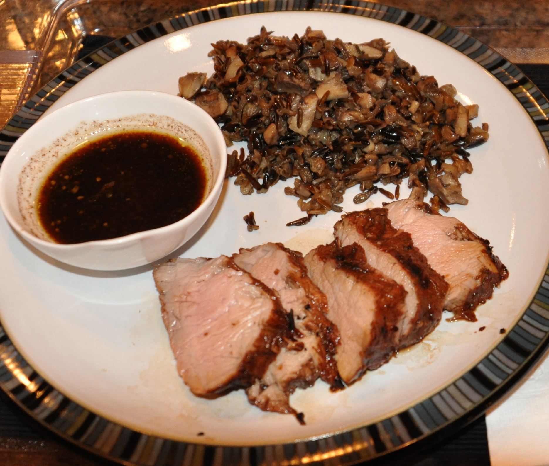 Pork Tenderloin - Soy Balsamic Marinade and Sauce Pork Tenderloin - Soy Balsamic Marinade and Sauce