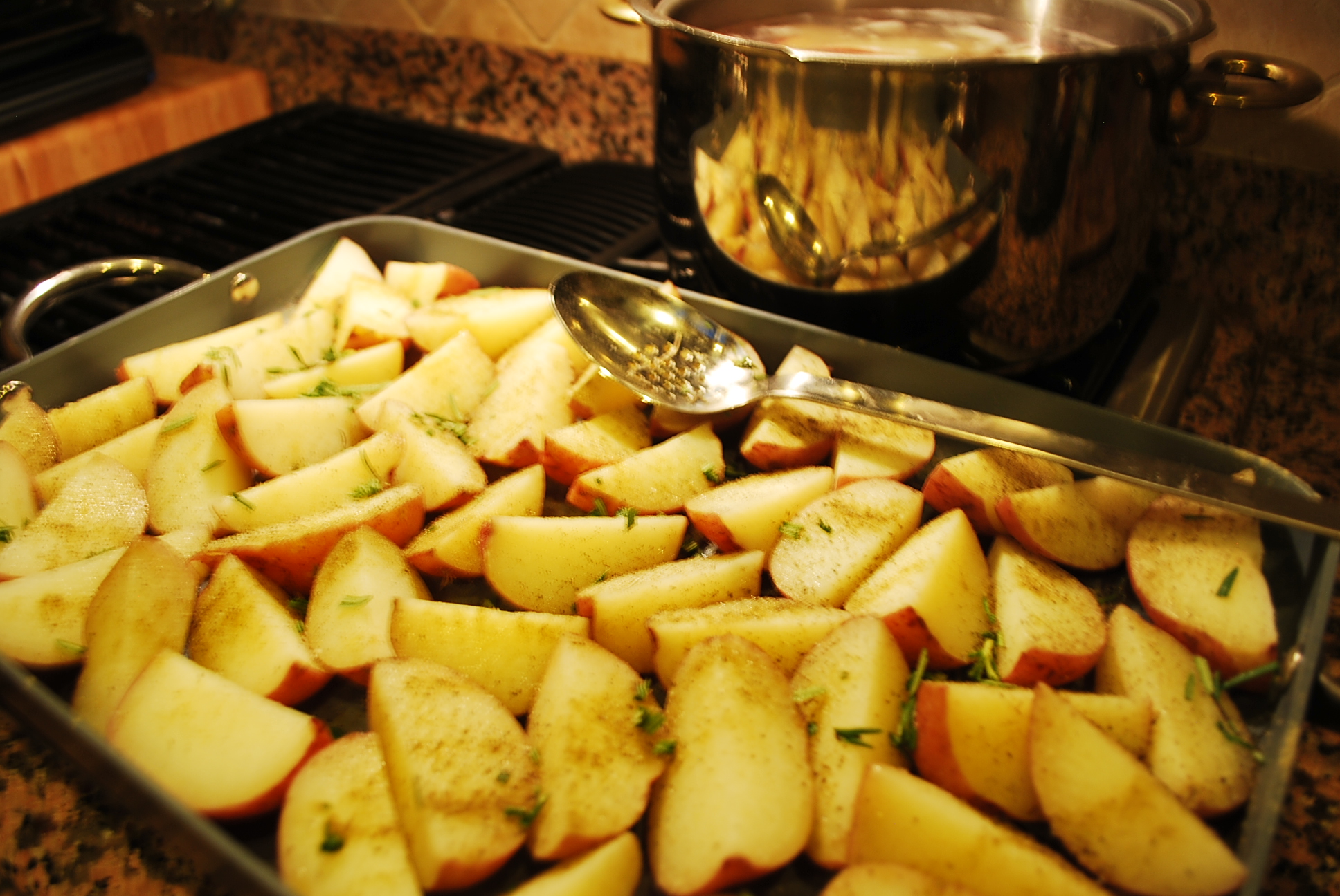 Rosemary & Parsley Roasted Red Potatoes BigOven 395552