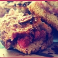 Almond Berry Traybake