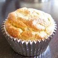 Almond Bread Breakfast Muffin with Pine Nuts