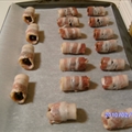 Almond Stuffed Dates with Bacon