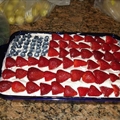American Flag Cake