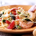 PASTA-SEAFOOD- Angel hair w/ shrimp