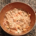 Angel Hair with Shrimp & Lemon Cream Sauce
