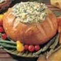 Appetizer - Spinach Dip In A Bread Bowl
