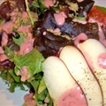 Apple and Bacon Salad With Cheese Dressing