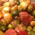 Apple Kielbasa Bake