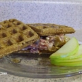 Apple-Oatmeal Waffles