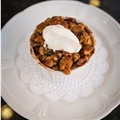 Apple Pie with PB&J Streusel