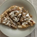 Apple Streusel Pizza