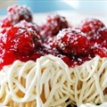 April Fools Day Spaghetti Cupcakes