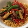 Asian Beef with Snow Peas