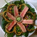 Asian Sesame Salad with Seared Ahi Tuna