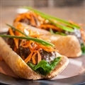 Asian-style Meatball Sandwiches with Ginger Sauce -- courtesay of Eric Akis