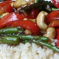 Asparagus Cashew Stir-Fry