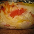 auntie pat's onion bacon tomato casserole