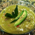 Avocado Cream of Mushroom Soup