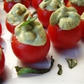 Avocado Pesto-Stuffed Tomatoes
