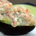 Avocado Stuffed With Shrimp