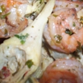 Baby Artichokes and Large Shrimp