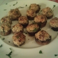 Bacon and Cream Cheese Stuffed Mushrooms