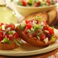 Bacon, Lettuce and Tomato Brushetta