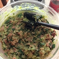 Bacon-Topped Spinach & Mushroom Meatloaf (Paleo)