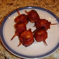 Bacon wrapped Water Chestnuts