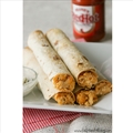 Baked Buffalo Chicken Taquitos