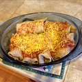 Baked Chicken Chimichangas