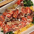 Baked Cod with Tomatoes and Onions