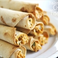 BAKED CREAMY CHICKEN TAQUITOS