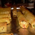 Baked Creamy Chicken Taquitos	