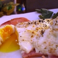 Baked Eggs And Ham