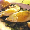 Baked Eggs with Spinach