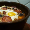 Baked eggs