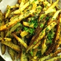 Baked Garlic and Parsley French Fries