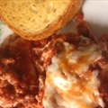 Baked Manicotti with Meat Sauce