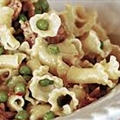 Baked Pasta with Peas and Ham