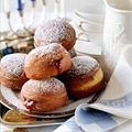 Baked Sufganiyot (Jelly Doughnuts)
