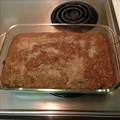 Banana Bread With Cinnamon Crumble Topping