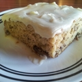 Banana Cake with Caramel Cream Cheese Frosting