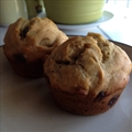 Banana Coconut Chocolate Chip Muffins
