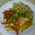 Banana Curry Chicken Foil Packets
