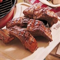 Barbecued Baby Back Ribs  