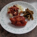 *Barbecued Chicken & Rice*