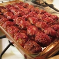 Barbecued Meat Balls 