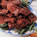 Barbecued Sage Spareribs  