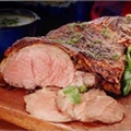Barbequed Butterflied Leg of Lamb